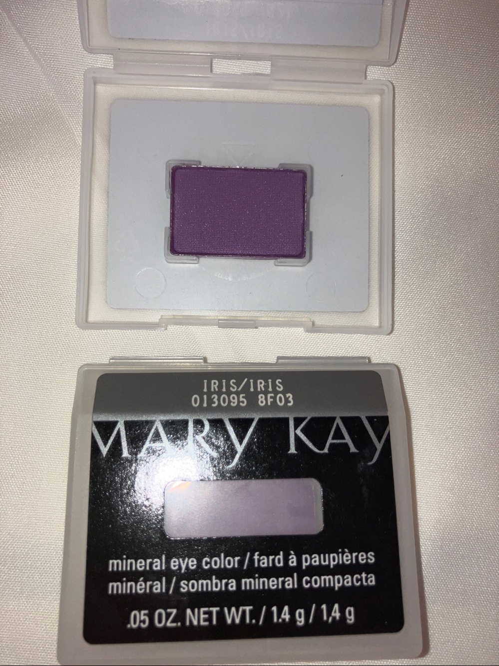 (2) Mary Kay‎ Mineral Eye Color Iris Set New Eyeshadow Refill Purple